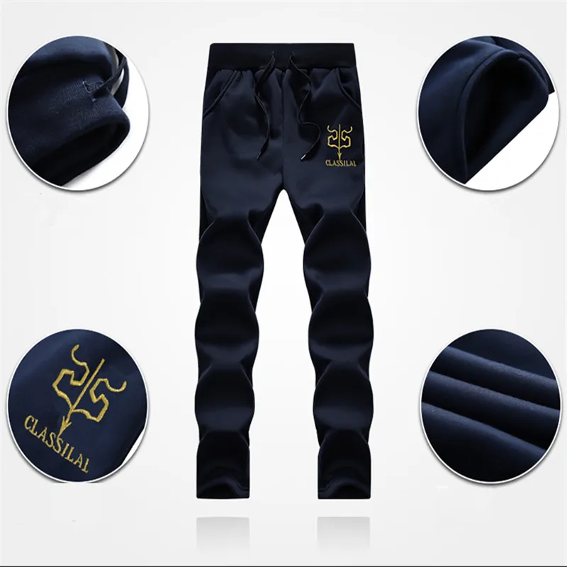 Men's large size M-9XL New Men's Sets Autumn Sports Suit Sweatshirt + Track Pants Clothing For Men 2 pieces Sets Slim Outerwear Men's large size M-9XL New Men's Sets Autumn Sports Suit Sweatshirt + Track Pants Clothing For Men 2 pieces Sets Slim Outerwear