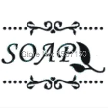 Кружевное мыло с рисунком, Мини diy, печать для мыла, 3*5 см