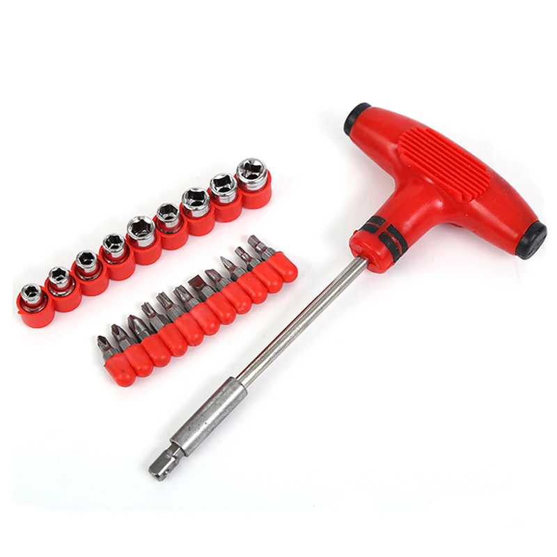 24Pcs Screwdriver Set Screwdriver Kit Hand Repair Tool with Handlehand