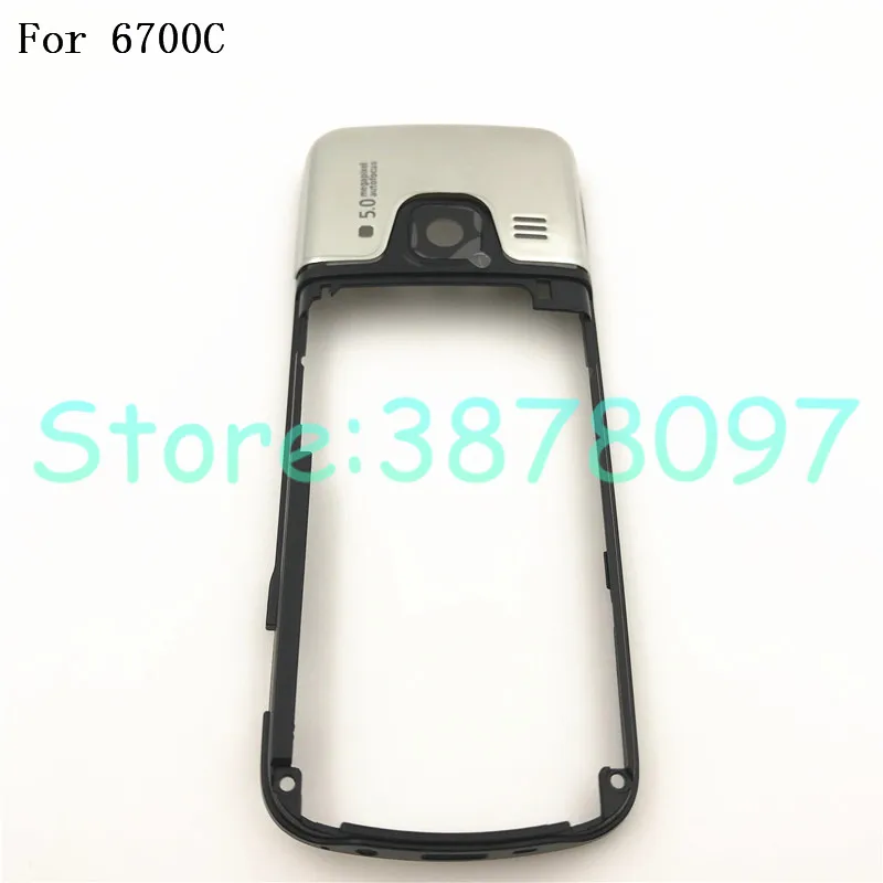 

100% Original 6700C High Quality Replacement Part Middle Frame Housing Case Cover For Nokia 6700C 6700 Classic
