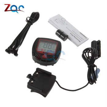 

Sunding Waterproof Bike Computer Bicycle Meter Odometer Speedometer Cycling Computer Velocimetro Wired Stopwatch LCD Display
