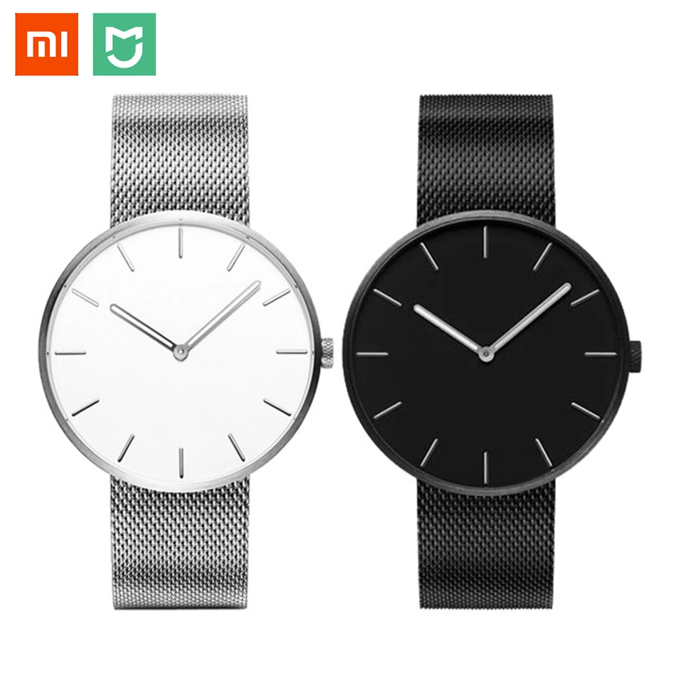 

Original Xiaomi TwentySeventeen Fashion Sport Quartz Watch Men Women Unisex Stainless Steel Strap Bracelet 3ATM Waterproof