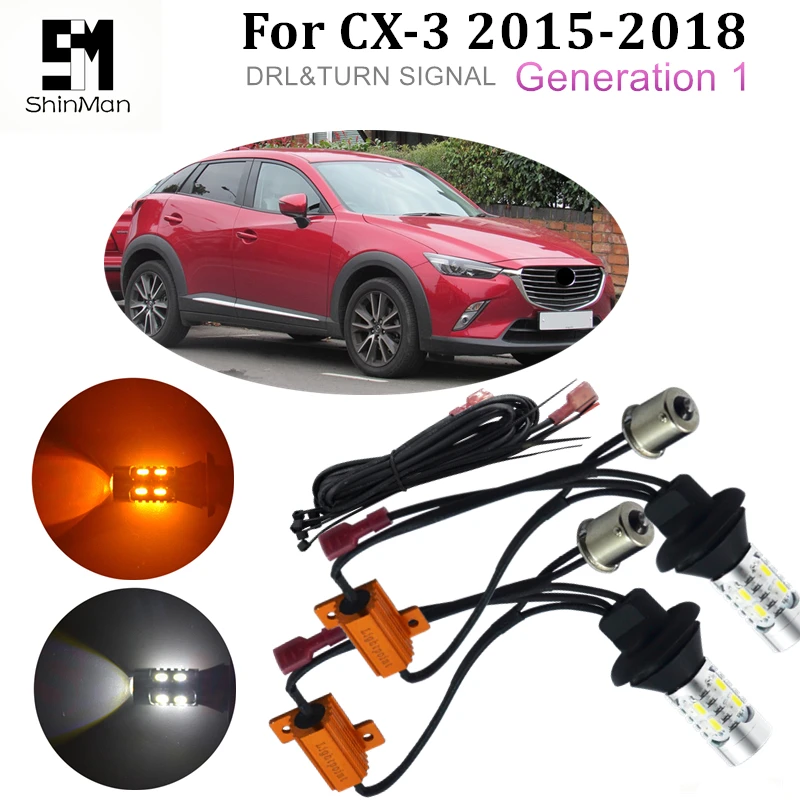 Buy Shinman 30W cob Car DRL LED Daytime Running Lights