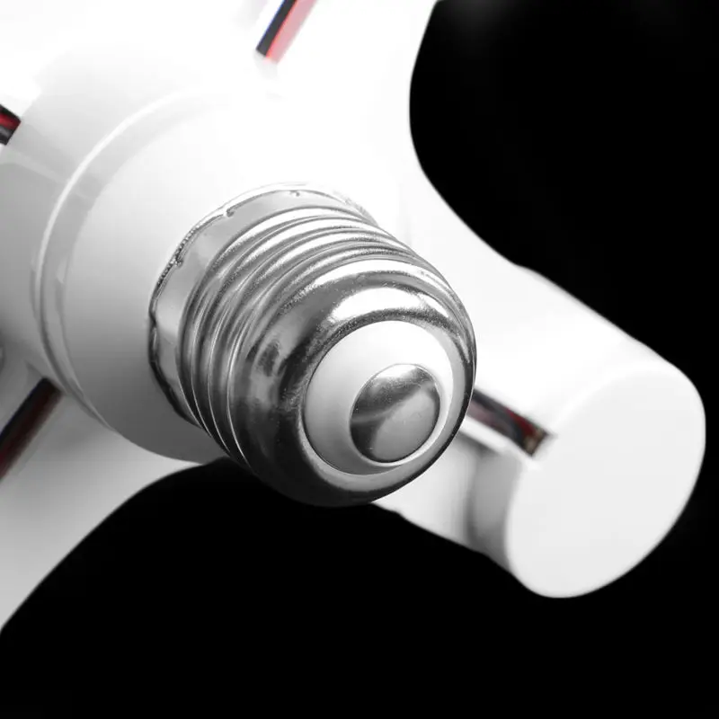 4 в 1 E27 для E27 Базовая розетка сплиттер E27 фонаря ламповый патрон разъем светодиодный свет Лампа адаптер держателя лампы Smart аксессуары к