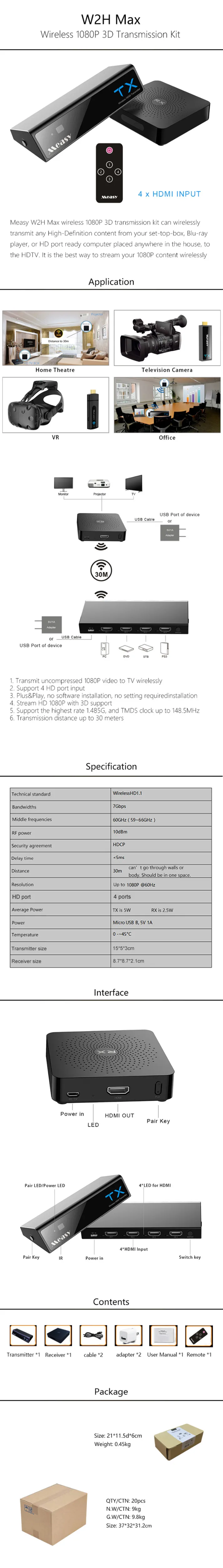 Measy W2H Max - 