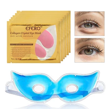 

6pcs/set Collagen Eye Mask Face Care Masks Anti Aging Eye Bags Dark Circles Relieve Eye Fatigue Cool Patches for the Eyes Pads