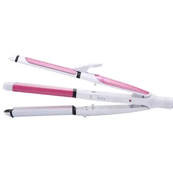 

New Sn-5050 Hair Curler Straight Hair Clip Corn Clip Three And One Does Not Hurt Hair Thermostat Multi-Function Hair Curler