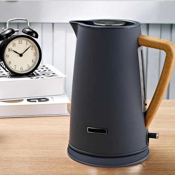 

1800W Electric Water Kettle 1.7L Auto Power-off Protection 304 Stainless Steel Inner Layer Fast Boiling 220V