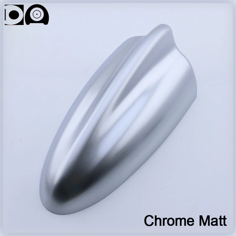 Супер плавник акулы антенны обшивки ПЭТ-l антенны АБС-пластик - Цвет: Chrome Matt PET L