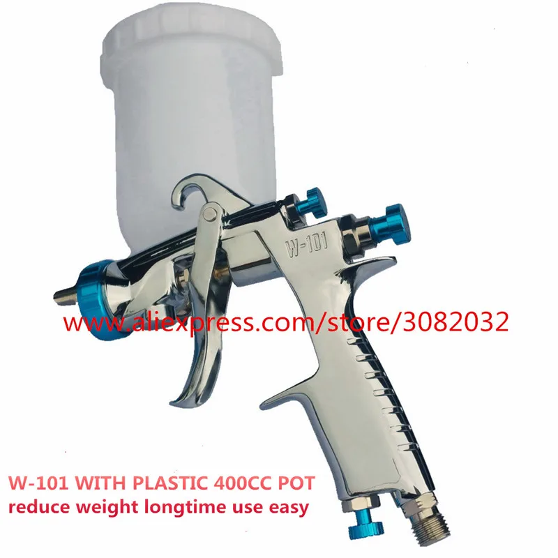 

W-101 SPRAY GUN Air Spray Gun Hand Manual Paint Gun, 1.0/1.3/1.5/1.8mm, Japan Made, Car Furniture Painting Coating Spray Gun DHL