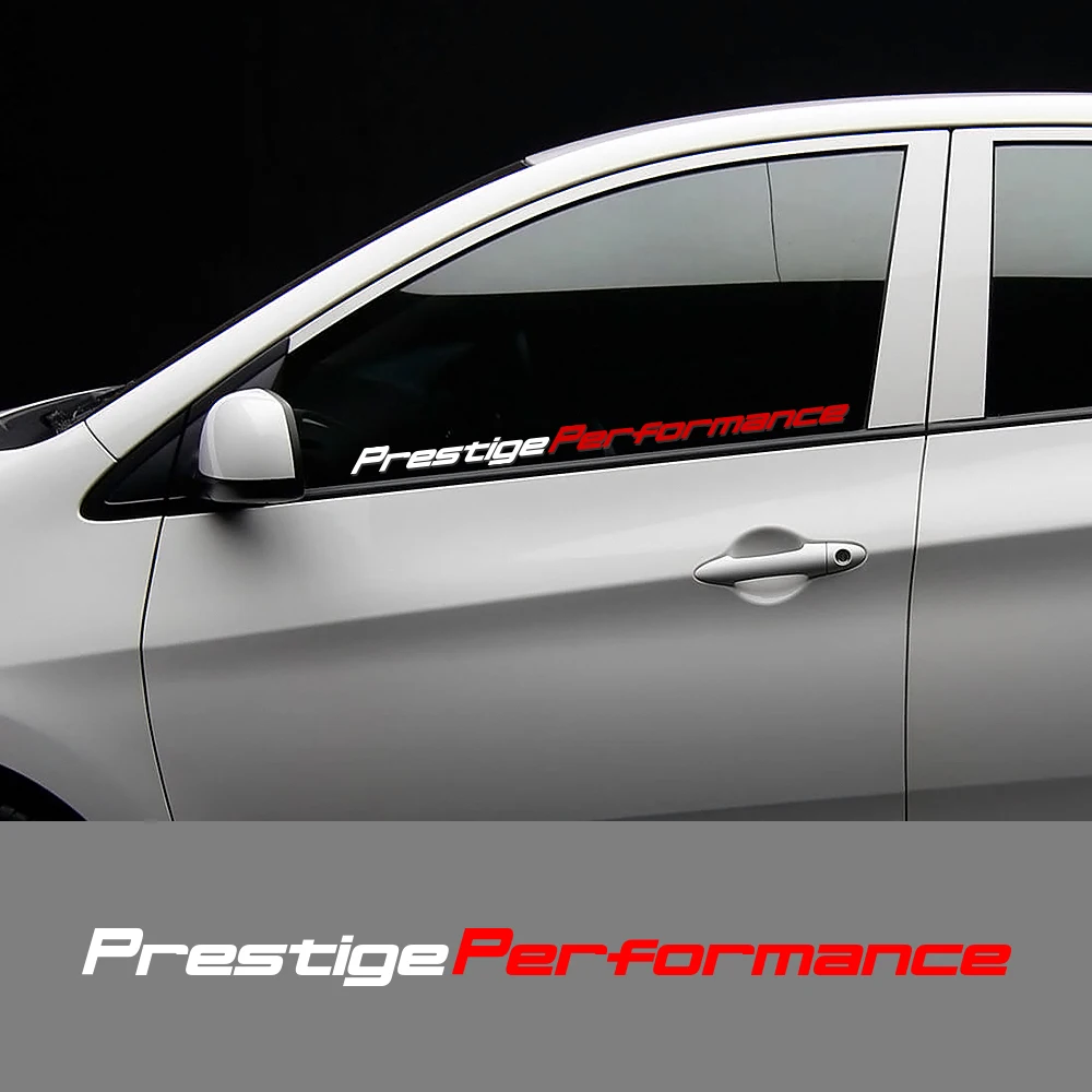 

Prestige Performance Graphic Car Body Decor Stickers For Audi A3 A4 B8 B6 B7 Ford Focus 2 3 1 Opel Astra Peugeot 206 BMW E90 E46