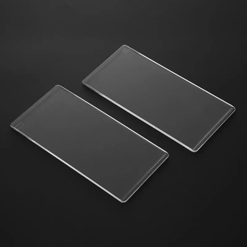 2PCS Clear Acrylic Cutting Mat Plate DIY Embossing Transparent Plates Dies Adapter Machines 3mm Die Cutter Spacer 3 | Дом и сад