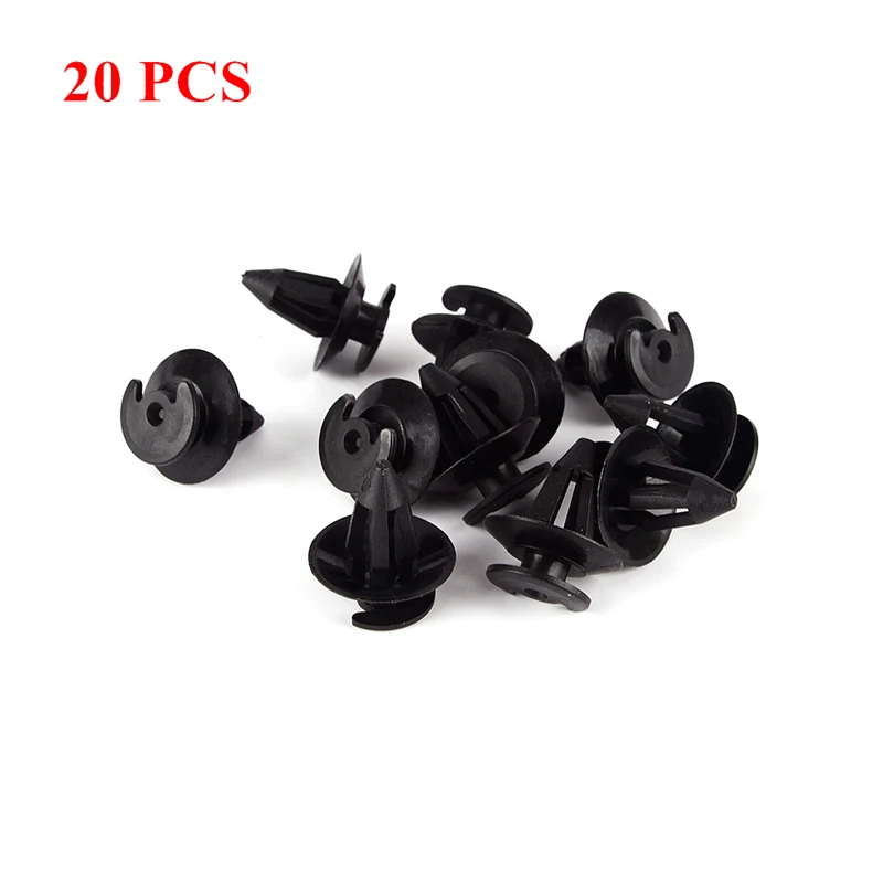 20PCs Trim Clips Car Auto Push Pin Rivet Trim Clip Panel Body Interior