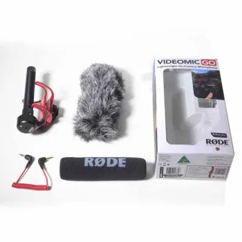 

DSLR Cemara Microphone Rode VideoMic Go Video Camera Microphone for Canon Nikon Sony Microphone Rode Go Rycote Video Mic