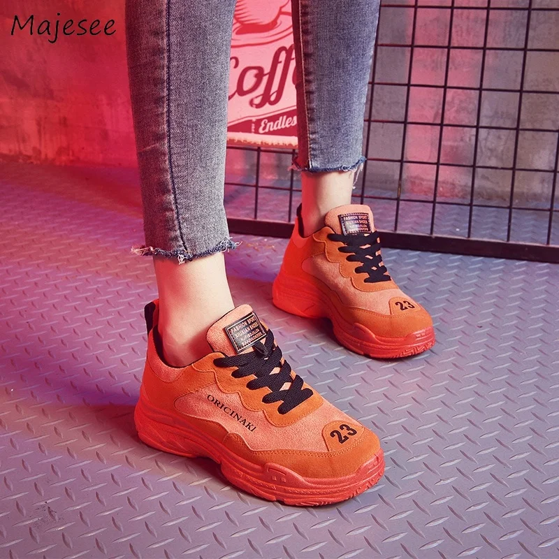 

Vulcanize Shoes Women Korean Style All-match Simple Trendy Sneaker Womens Fashion Breathable Thick Bottom Deodorant Chic Ladies