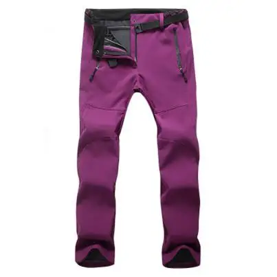 Зимние уличные лыжные дышащие мягкие велосипедные безопасные Светоотражающие штаны с эластичной резинкой на талии весна-осень женские длинные штаны для велоспорта - Цвет: 3