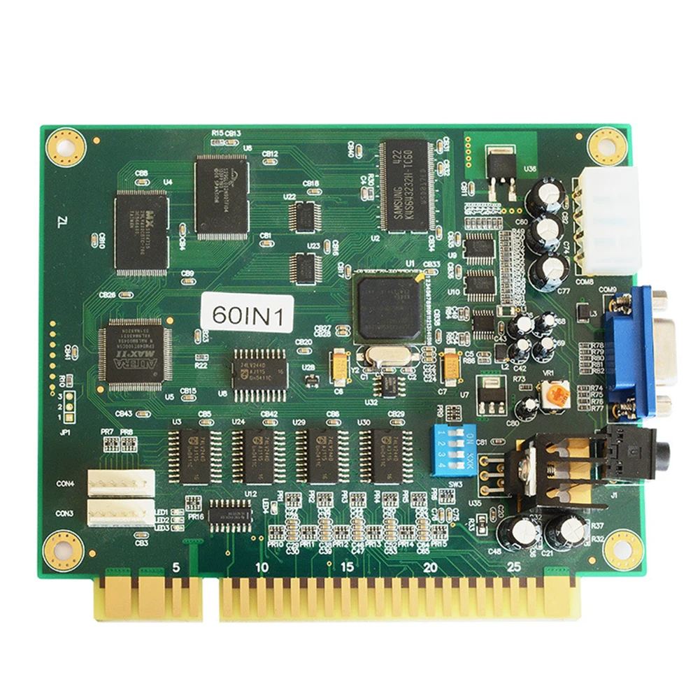 

60 In 1 Vertical Funny CGA VGA Output Durable Video Horizontal Easy Installation Multicade PCB Wired Game Board For Jamma Arcade