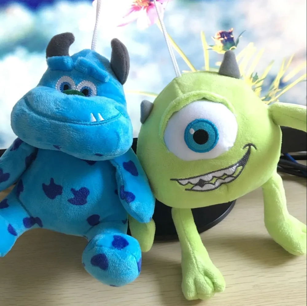 2 шт./компл. 20 см белье Mike Wazowski+ Джеймс П. Плюшевый Салливан игрушки для детей, подарок на год