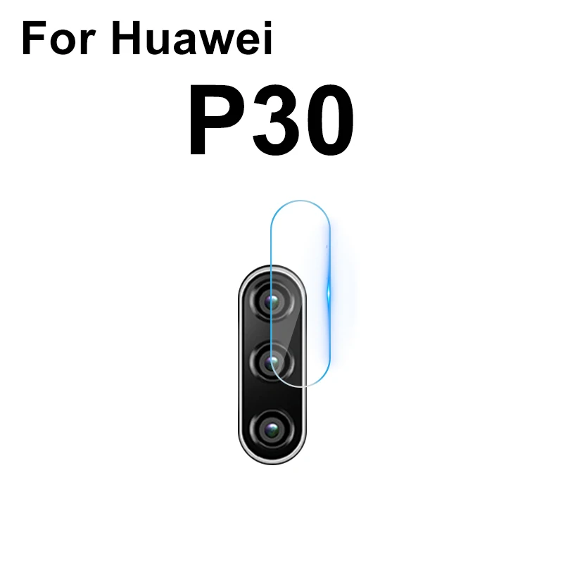 Закаленное стекло для объектива камеры Huawei P20 Lite P30 Lite Mate 20 Lite P Smart P20 Pro P30Pro Nova 3 3i Защитная пленка для экрана - Цвет: For P30