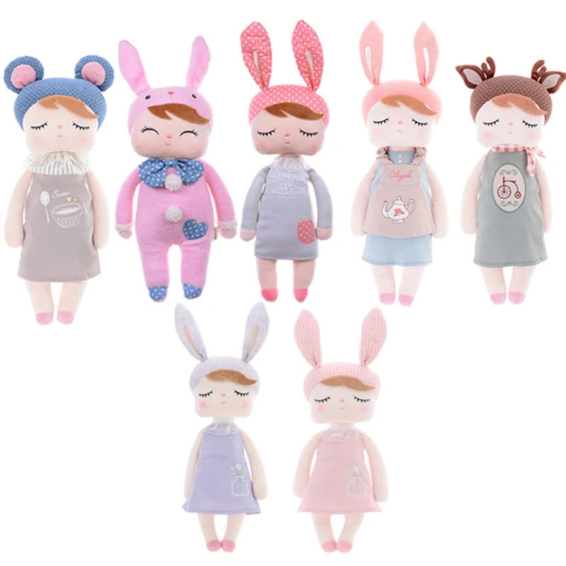 

Metoo Dolls Angela Rabbit Plush Toy Baby Doll Sweet Cute Stuffed Animal Toys Doll juguete For Kids Girls Birthday/Christmas Gift