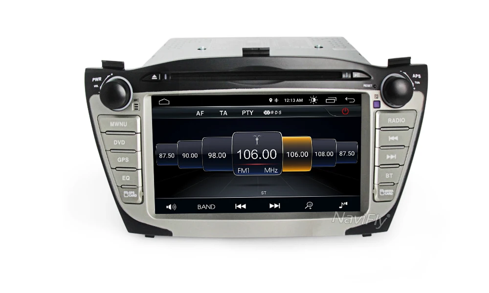 Cheap New! 2din Android 8.1 Car radio GPS Navigation For Hyundai ix35 Tucson 2009-2015 Audio Radio Stereo Head Unit WIFI BT RDS Canbus 15