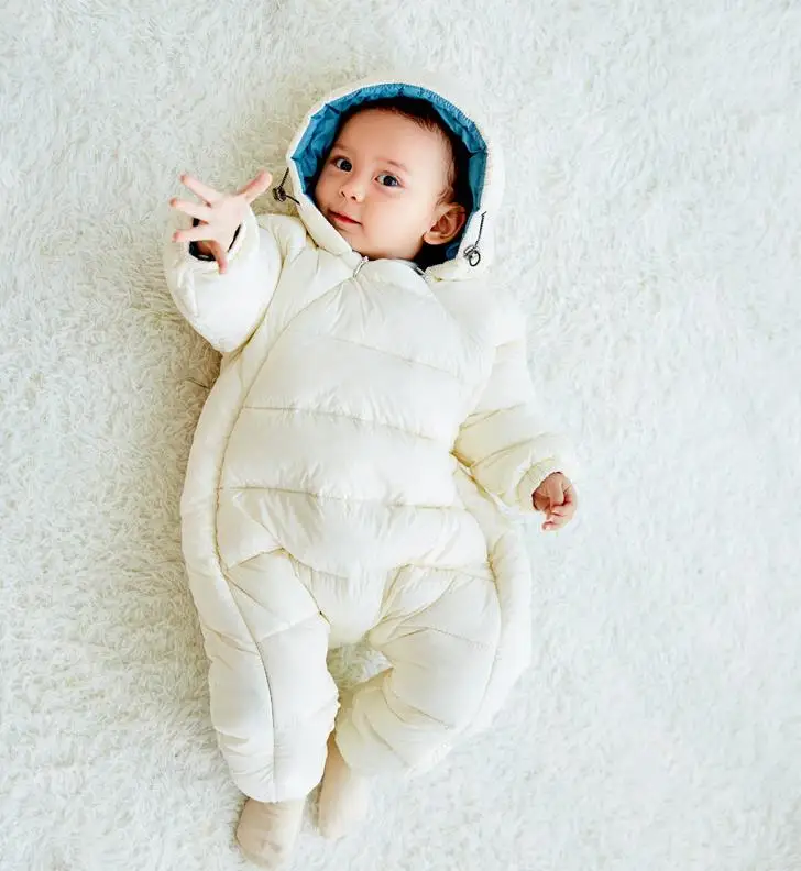 2018 nuevo invierno Bebé niños bebés niñas grueso mamelucos Todder niños abajo de la capa del algodón niños lindo vestir exteriores Bebe 2018 nuevo invierno Bebé niños bebés niñas grueso mamelucos Todder niños abajo de la capa del algodón niños lindo vestir exteriores Bebe