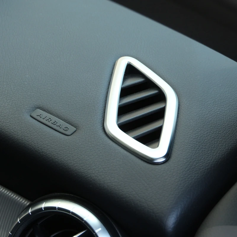

ABS Dashboard Air Conditioning Vent Frame Decoration Cover Trim For Mercedes Benz GLA X156 CLA C117 A Class W176 2013-2017