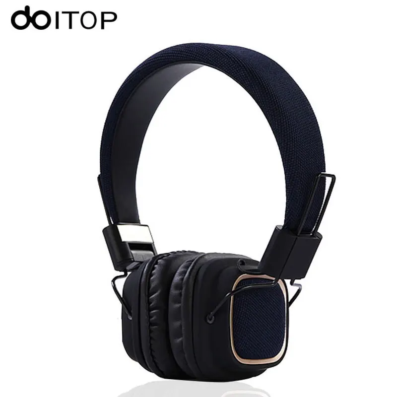 DOITOP Bluetooth 4 2 гарнитура беспроводная стерео HD портативная складная с микрофоном