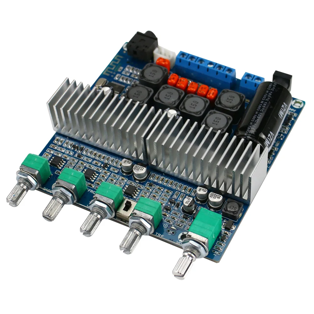 Placa de Áudio 2 + 100 Aux para 2.1 Ghxamp Subwoofer Bluetooth Amplificador Digital 50 w * Baixo Alto-falante Faça Você Mesmo Novo Tpa3116 2.1 - Image 6