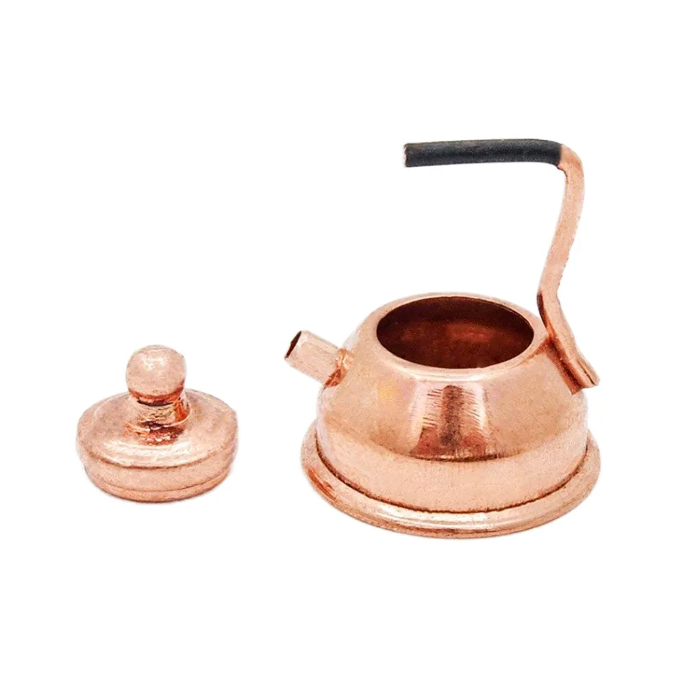 Odoria 112 Miniature Copper Kettle Tea Pot Dollhouse Kitchen