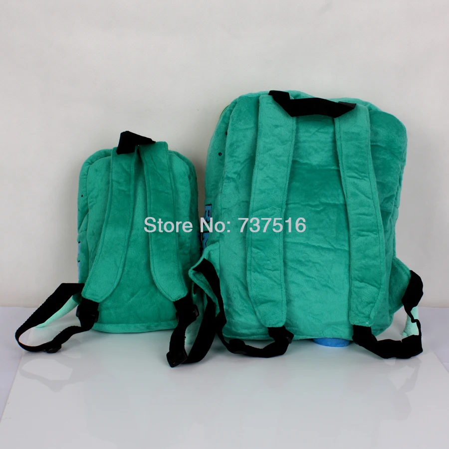 Новое время приключений плюшевый персонаж BMO Beemo 11 и 15 дюймов плюшевые рюкзаки Зеленая книга Сумка для детских игрушек подарок