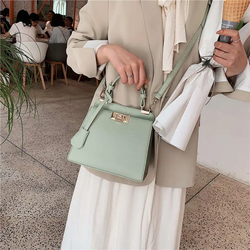 YASICAIDI 2019 الأزياء بو الأعلى مقبض السيدات اليد أكياس الطازجة الصلبة الجلود حقيبة كتف المرأة Crossbody أكياس bolso كيس الرئيسي فام