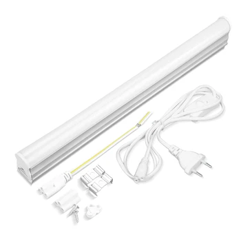 

LED Tube T5 Light 220V with switch EU plug Integrated Wall Lamp 5W 9W SMD 2835 led bar light Indoor Lighting Warm / White