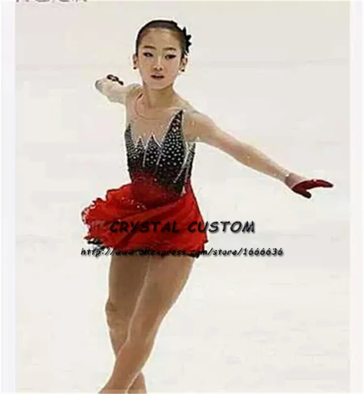 

Figure Skating Dresses For Girls Graceful New Brand Custom Ice Skating Dresses For Competition DR4450