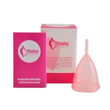 Менструальная чашка для женщин товар для женской интимной гигиены силиконовый для использования в медицине чашка Вагина использовать Размер S/L для выбора менструальная чашка anner