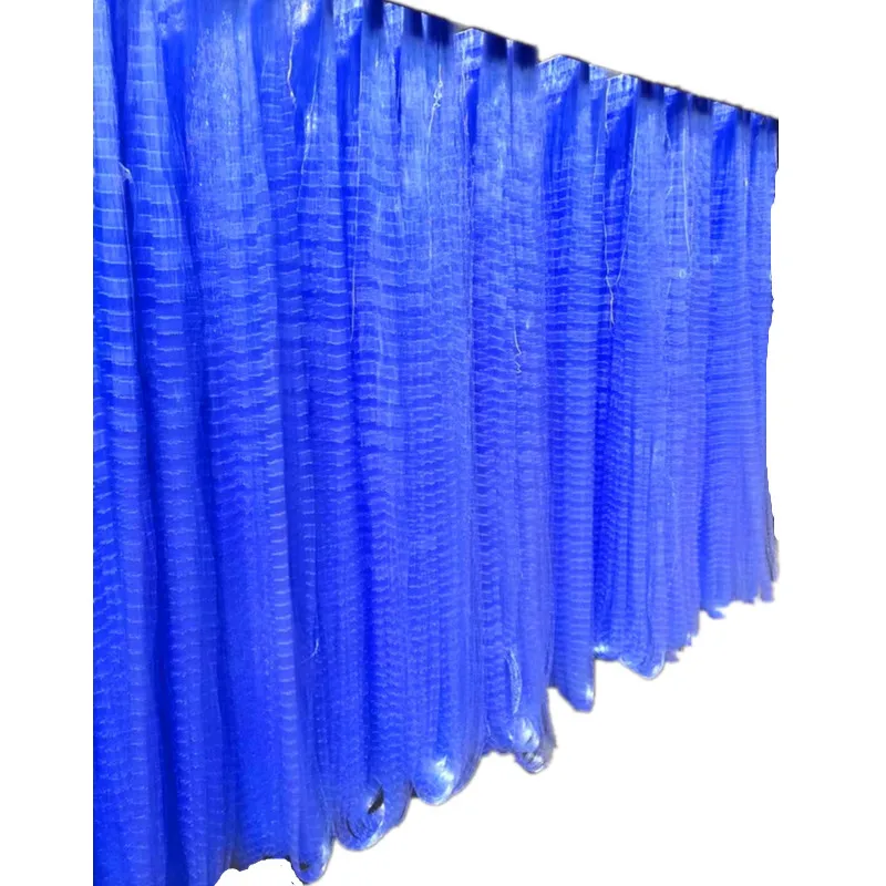 only piece net blue soft line H1.5m-6.2m L160m fishnet gill net fish trap fishing network rede de pesca fishing net china potes 
