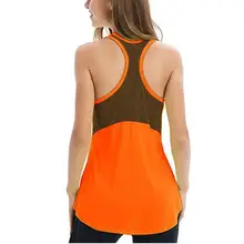 Летние популярные женские топы без рукавов для тренировок, Спортивная дышащая сетчатая рубашка для йоги с открытой спиной, блузка для женщин, новая мода