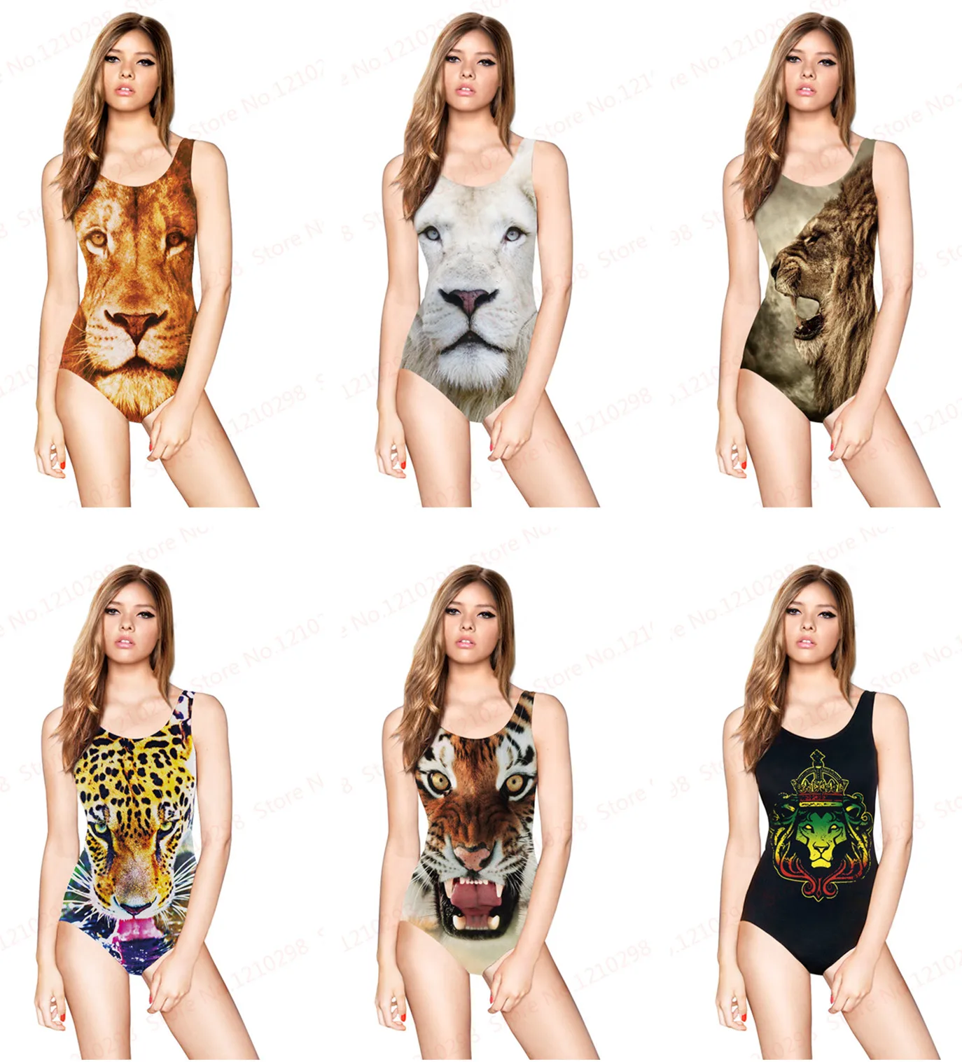 animal swimwear