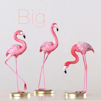 

Super Flamingo Creative Simulation Animal European American Home Sculpture Decoration home decoration accessories hogar House