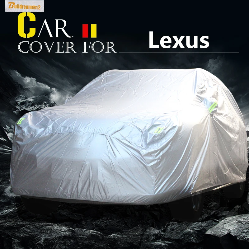 

Buildreamen2 Car Cover Sun Anti UV Rain Snow Dust Protector Cover For Lexus RX RX350 RX450h RX450 RX270 RX300 RX330 RX240 RX400h