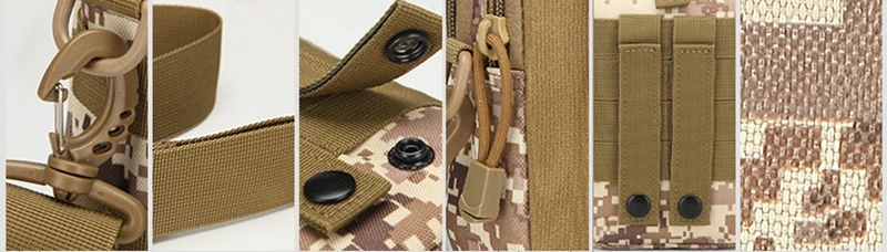 Amry gear Molle тактическая сумка на плечо для отдыха на природе, походов, охоты, водонепроницаемая Сумка EDC, поясная сумка для телефона