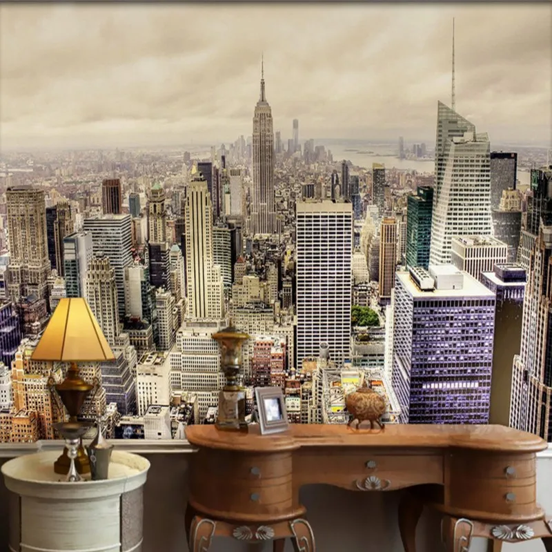 

Custom photo wallpaper Customize British city landscape mural restaurant living room bedroom hotel wallpaper TV backdrop mural