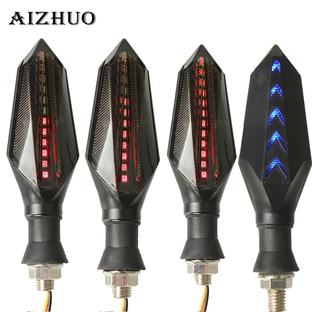

Motorcycle Turn Signal Warning Flowing Flashing Signal lights Led For HONDA DIO VFR 800 CB400 PCX 125 NC750X SHADOW 750 GL1800