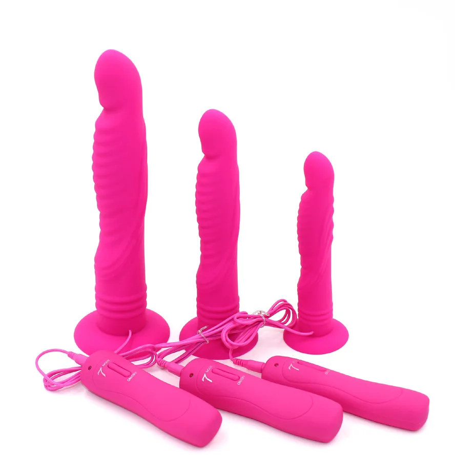 Dildo Sex Vibrator Silicone vibrating Penis with suction cup adult toys sex toys