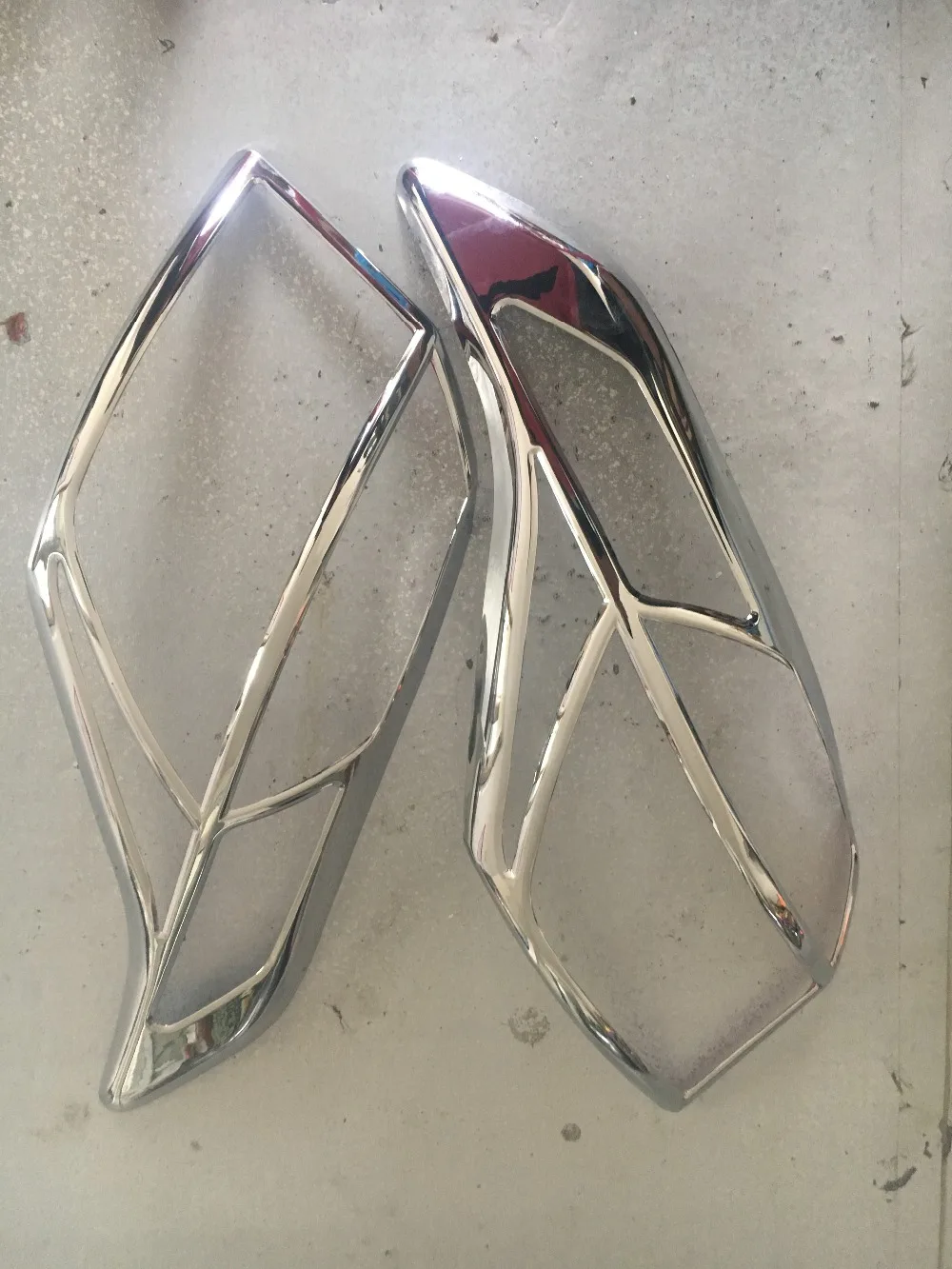 

High quality ABS plating tail light box 2015 2016 FOR Modern IX25 (creta) tail shade decorative sequins