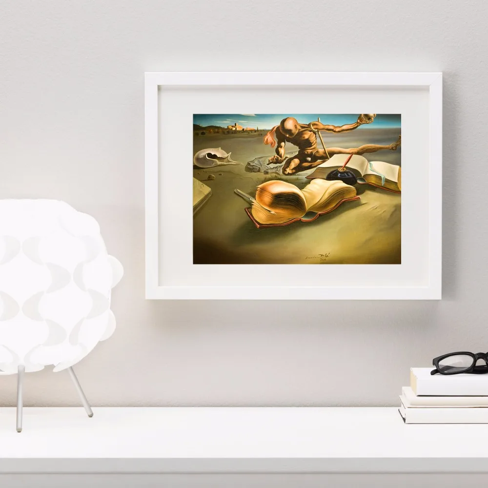 Salvador Dali Virtual Dream холст Художественная печать живопись плакат Настенные картины для гостиной домашний декоративный настенный Декор без рамки