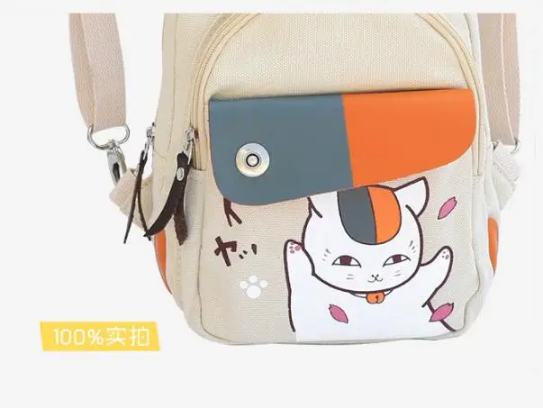 Холщовые рюкзаки для подростков с принтом книги друзей и Мадары|cartoon backpack|school