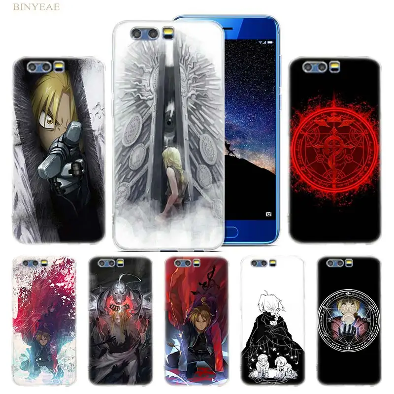 

FullMetal Alchemist Anime Case for Huawei Honor 8 9 10 lite 7X 6A 6X 6C Pro TPU Silicone Phone Cover Fundas Capa Coque