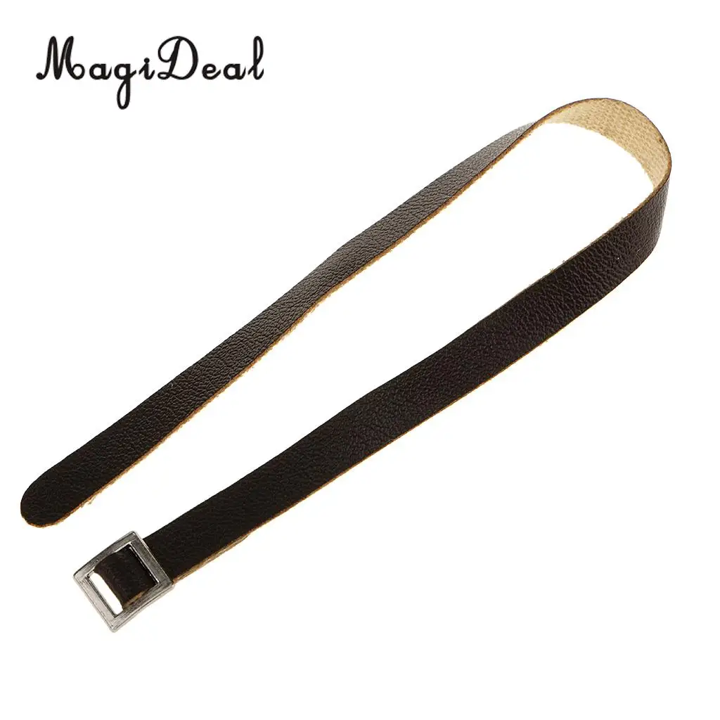 1Pc 1/6 Scale Brown PU Leather Waist Belt Fit for 12 Inch Male Figure Body Hot Toys Dolls Fashion Acc