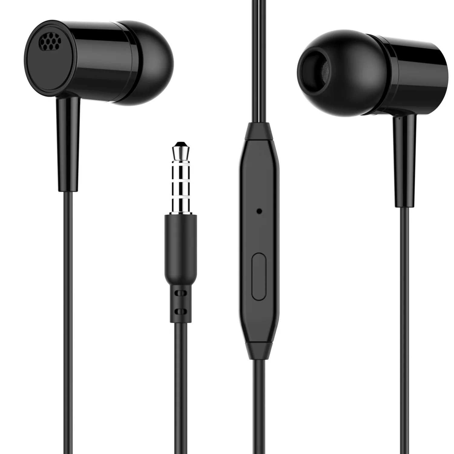 Aliexpress Buy RAVI Sports with Microphone Earphones Dedicated Aliexpress Buy RAVI Sports with Microphone Earphones Dedicated Line controlled Universal Earplugs for iPhone Xiaomi Android Running Gaming He from